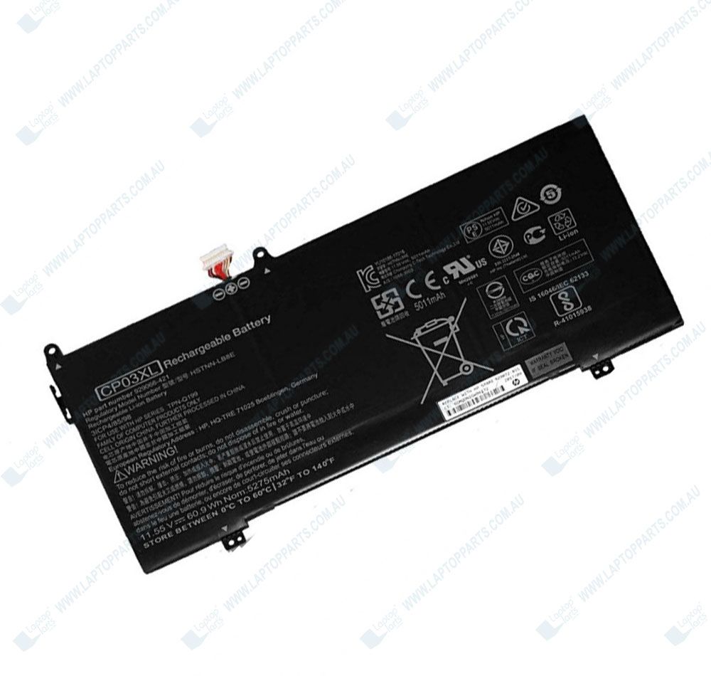 HP Spectre 13-AE009TU 2VQ38PA Battery 3C 60Wh 5.275A LI