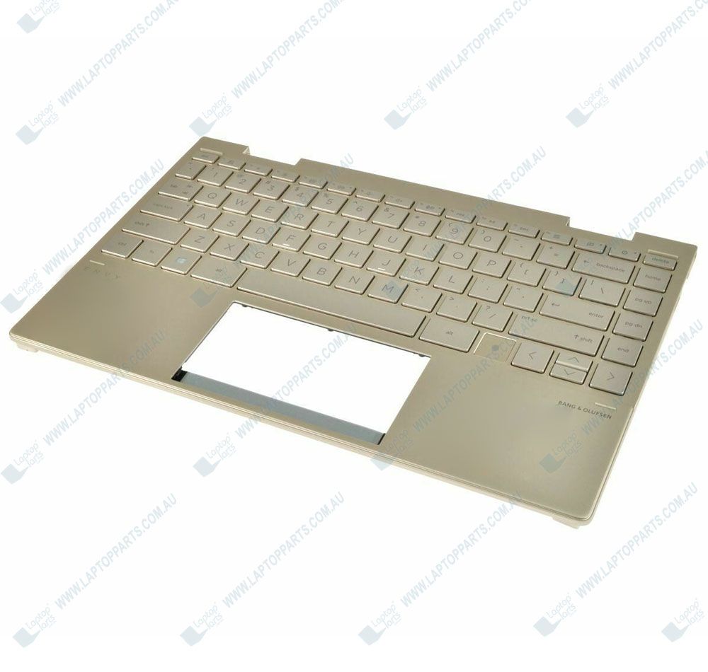 HP ENVY 13-BD0044TU Replacement Laptop Upper Case / Palmrest with US  Backlit Keyboard (PALE GOLD) M15291-001