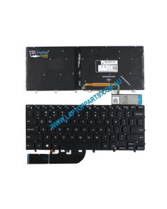 Dell XPS 15 9560 Replacement Laptop US Backlit Keyboard Black (No Frame)