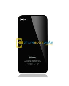 Apple iPhone 4 Replacement black Back Cover