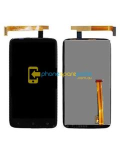 HTC One XL LCD and touch screen assembly with frame Genuine Sony Version - AU Stock