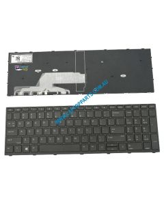 HP Probook 450 G5 470 G5 455 G5 Replacement Laptop US Keyboard with Frame No Backlit L01027-001 L01028-001 - With Numeric Pad