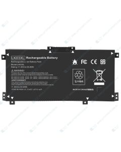 HP ENVY x360 15-cp0012AU 4SA26PA BATTERY 3C 52Wh 4.55Ah LI LK03052XL-PR L09281-855 GENERIC