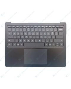 Microsoft Surface Laptop 4 13.5 1951 Replacement Laptop Palmrest with Keyboard (Black)