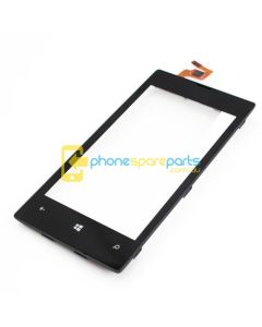 Nokia Lumia 520 touch screen with frame Black - AU Stock